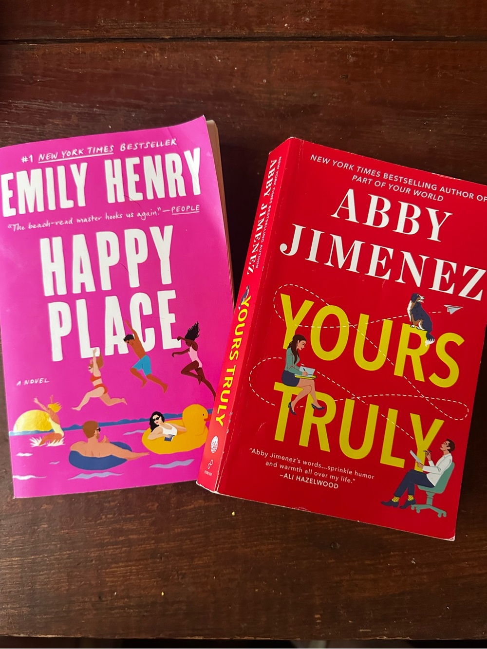 Lot of 2 Contemporary Romance Books, Abby Jimenez & Emily Henry